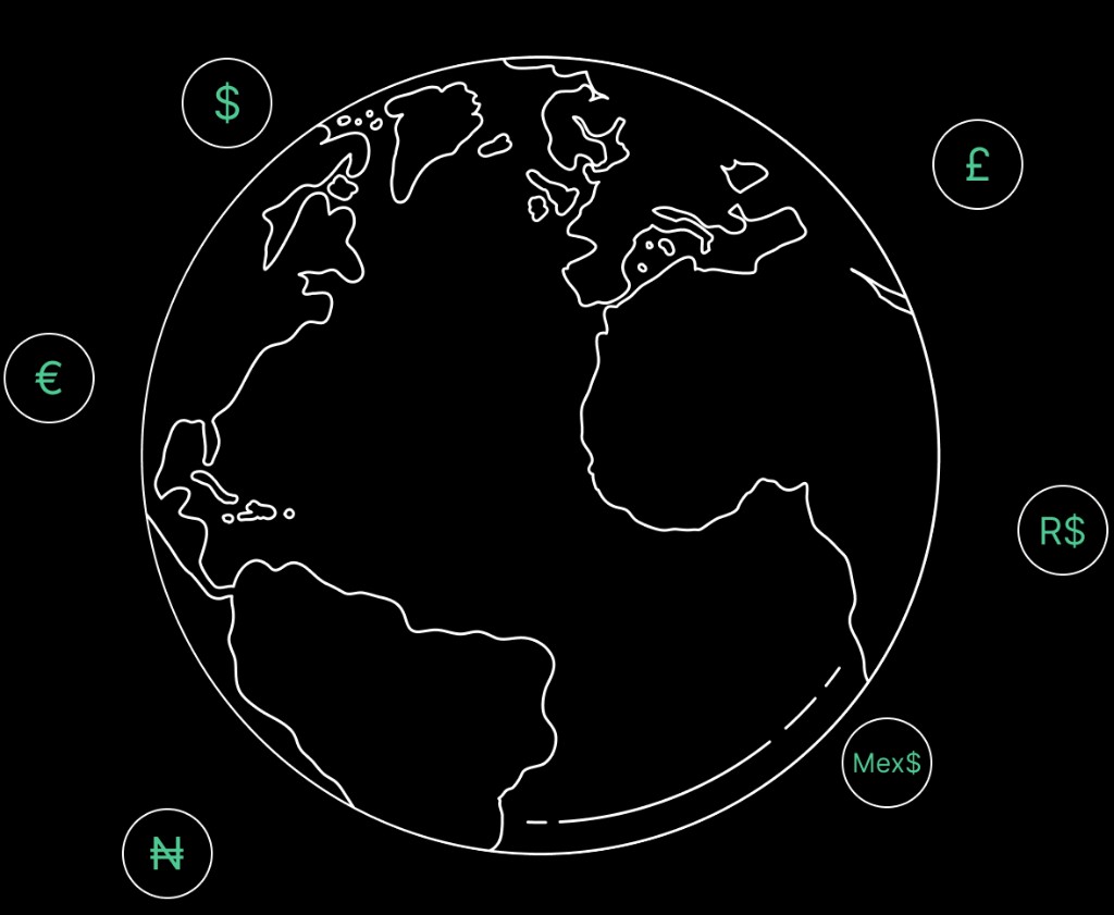 Make local payments to the world
